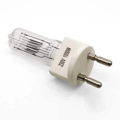 G9.5 क्वार्ट्ज टंगस्टन हलोजन बल्ब 1000 वाट 230v 117mm स्टूडियो Sstv लैंप