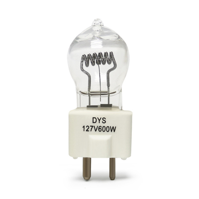 फिल्म स्टेज लाइट हलोजन बल्ब DYS 127V 600w Gy9 5 बल्ब टंगस्टन हलोजन प्रोजेक्टर लैंप
