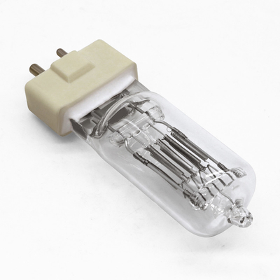GY9.5 230V 1000W सिंगल एंडेड हलोजन क्वार्ट्ज लाइट बल्ब टंगस्टन ब्रॉडवे स्टेज
