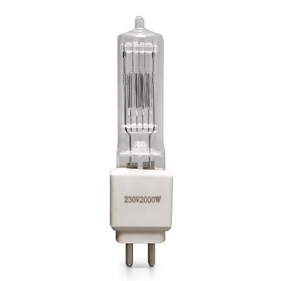 कैमरा संकेतक रोशनी के लिए 230v 2000w हलोजन लैंप G15 G16 G22 G38