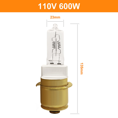 600W 110v हलोजन लाइट बल्ब ट्रेन लोकोमोटिव हेडलाइट्स कार टेल लाइट बल्ब