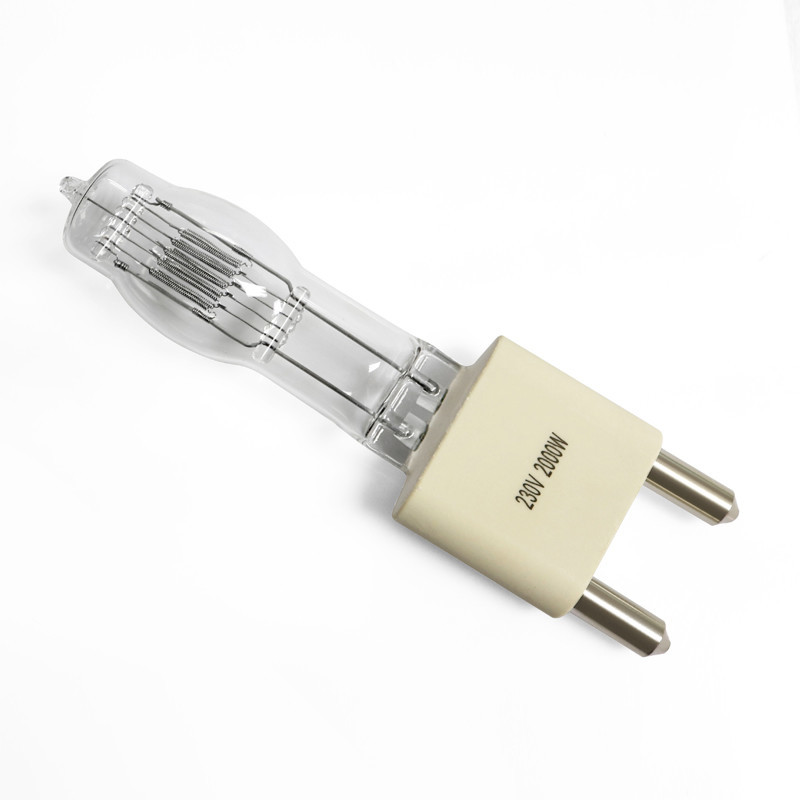 G38 हलोजन सर्चलाइट लैंप 2000w 230v हलोजन बल्ब वर्क लाइट के लिए