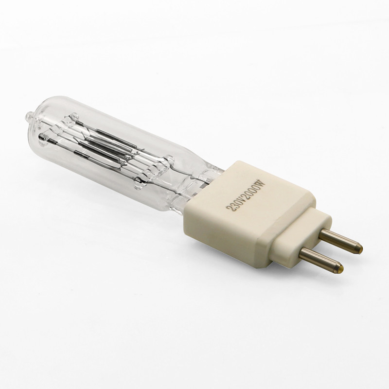 230v 2000w क्वार्ट्ज टंगस्टन हलोजन लैंप G15 आयोडीन लाइट 170mm